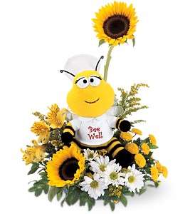 Teleflora's Bee Well Bouquet in Virginia Beach VA, Posh Petals and Gifts