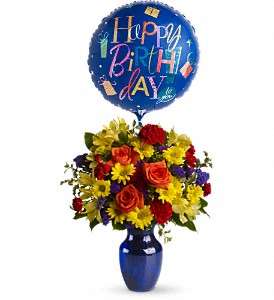Fly Away Birthday Bouquet in Virginia Beach VA, Posh Petals and Gifts