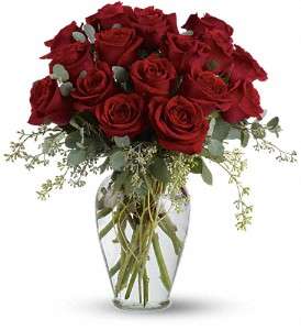 Full Heart - 16 Premium Red Roses in Virginia Beach VA, Posh Petals and Gifts