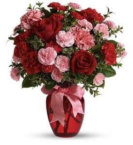 Dance with Me Bouquet with Red Roses in Virginia BeachVA, Posh Petals and Gifts