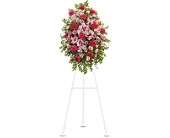 Pink Tribute Spray in Virginia Beach, Virginia, Posh Petals and Gifts